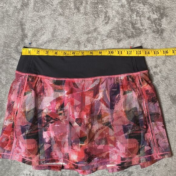 Lululemon Pace Rival Skirt Sun Dazed Multi Color  Athletic Skort Size 4 … - Picture 13 of 14
